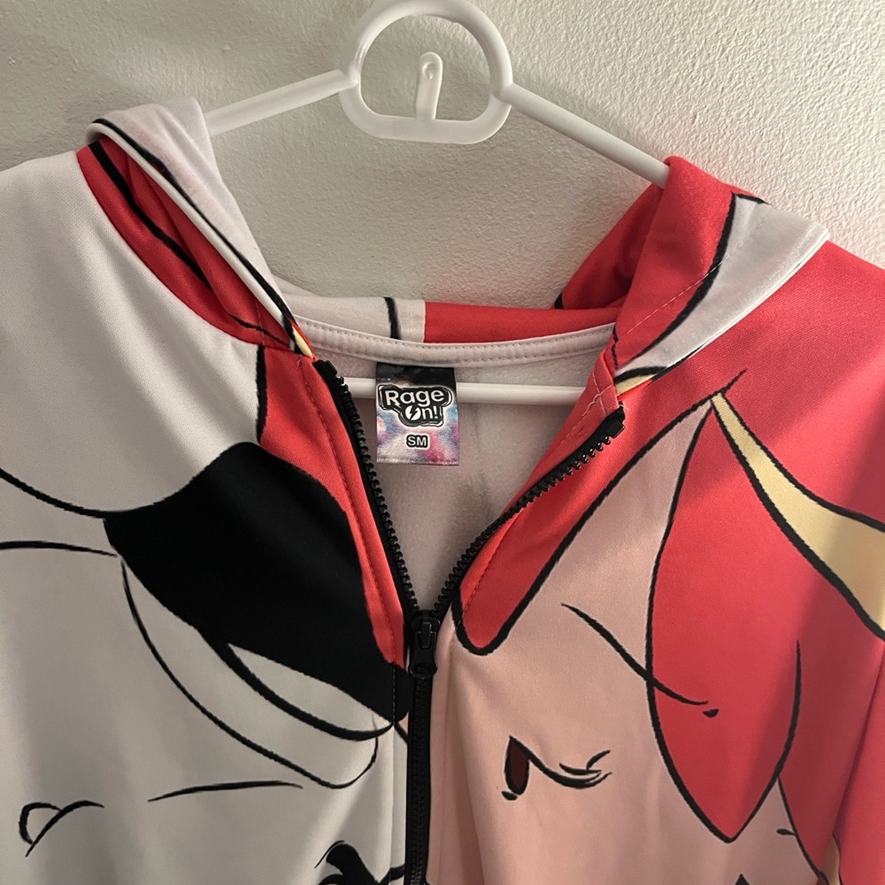 Rage‎ On Colorful Graphic Zip-Up Hoodie